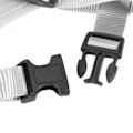 Miniatyrbild 3 av 8: Hundmunstycke Andningsbar Justerbar Förhindra Biting Chewing Pet Mesh Muzzle för Utomhusträning Grå XS