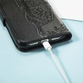 Miniatyrbild 5 av 5: PU Läder Stativ Korthållare Strap Flip Cover för iPhone 14