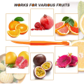 Miniatyrbillede 5 af 5: Citrus Remover Easy Open Citrus Citron Citrus Skrællekniv