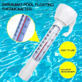 Miniatyrbilde 3 av 8: Bassengtermometer - Analog temperaturvisning -