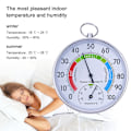 Miniatyrbillede 3 af 8: Termometer og hygrometer - Ideel termometer og hygrometer til drivhus
