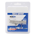 Miniatyrbild 2 av 8: USB3.0 U Disk Självskydd Stöttålig Liten Kompakt Strömlinjeformad Design 2 i 1 Visselpipa USB-minne 16GB