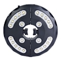 Miniatyrbillede 1 af 5: Parasollys 24 LED Parasollstanglampe til Haveparasoller Campingtelte Sort