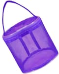 12,5x13cm Cylinder Mesh Wool Storage Bag Mesh Knitting Bag Lightweight