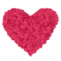 Miniatyrbilde 1 av 6: 1200 stk kunstige roseblader, ikke-vevde blomsterblader for