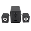 Miniatyrbild 4 av 5: USB-drivna skrivbordshögtalare Datorhögtalare med subwoofer för PC Laptop Tablet DesktopDazzle Version Svart