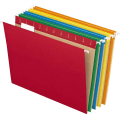 Miniatyrbilde 1 av 5: Hengende mapper, Letter Size, Assorterte farger, 1/5-Cut Adj