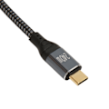 Miniatyrbild 3 av 8: USB C till USB C Kabel 0.5m Hane till Hane PD240W PD3.1 E Mark Chip Nylon Typ C Laddningskabel för Laptop Telefon Tablet