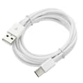 Samsung S8 PLUS Charging Cable USB C - WHITE white white