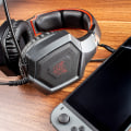 Miniatyrbillede 3 af 9: Gaming Headset 3,5 mm stereolyd, ergonomisk design, bløde memory-ørekopper, støjreducerende mikrofon, over-ear gaming-hovedtelefoner til nye Xbox One/PC/Mac