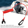 Miniatyrbillede 7 af 8: Bådmotor Nødstopkontakt 176288 Sikkerhedsdrabkontakt Udskiftning til BRP Evinrude Johnson Udenbordsmotorer