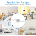 Miniatyrbilde 7 av 8: 140LED Taklampe Moderne Lys for Soverom Stue Studie Spisestue Belysning AC85‑265V