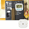 Miniatyrbillede 5 af 5: 3 Pack Digital Køkken Timer Magnetisk Bagside Stort LCD Display Høj Alarm Minut Sekund Optælling Nedtælling Med ON/OFF kontakt til køkken, hjemmearbejde,