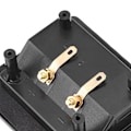 Miniatyrbillede 5 af 8: Akustiske komponenter til HiFi-højttaler 2 kobberbindingspolterminal kabelforbindelsesboks skal