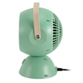 Miniatyrbild 6 av 8: Mini Fläktvärmare 1300W Tyst Konstant Temperatur Snabb Uppvärmning Bärbar Skrivbordsvärmare för Sovrum Kontor 100V‑240V Grön EU-kontakt