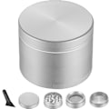 Miniatyrbillede 1 af 8: Lag flad zinklegering ryger grinder Krydderikværn Premium Zinklegering 3\" Krydderi Urtekværn
