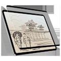 Miniatyrbilde 4 av 6: Skjermbeskytter, iPad 10. generasjon 2022 modell 10,9 tommer