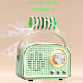 Pikkukuva 4 / 5: Retro Bluetooth-kaiutin, langaton vintage-kaiutin, ulkotilojen langaton kannettava Bluetooth-kaiutin