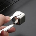 Miniatyrbilde 5 av 5: 6 stk. Isbiter Tang Mini Sukkertang Rustfritt Stål Liten Servering