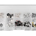 Miniatyrbillede 2 af 7: 250 stk. Touch Push Button Mikro Momentary Switch Tact Assortment