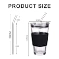 Miniatyrbilde 2 av 5: 450 ml kaffekopp, melkekopp, tekopp, glass, kopp med sugerør, kopp med lokk, drikkekopp med koppholder