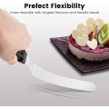 Miniatyrbilde 4 av 7: Kake Offset Spatula, Icing Spatula Set med 6 8 10 Tommers Rustfritt