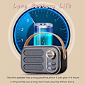Pikkukuva 4 / 5: Retro Bluetooth-kaiutin, Vintage kannettava langaton Bluetooth-kaiutin