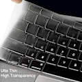 Miniatyrbild 5 av 8: Ultratunn TPU-tangentbordsskydd för MacBook 2015