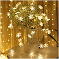 Miniatyrbild 7 av 7: Snöflinga ljusslinga, 40 LED batteridriven ljusslinga, 2