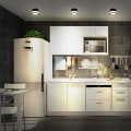 Pikkukuva 3 / 5: Pinta-asennettava musta matta LED 12W 3000K lämmin valkoinen kattovalaisin Ø10cm