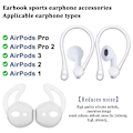 Miniatyrbillede 6 af 8: 4 par ørekroge mod tab - kompatibel med AirPods 3&2&1&Pro