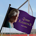 Miniatyrbillede 3 af 5: Hendes Majestæts Flag, Minde om Storbritanniens Dronning F