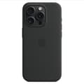 For iPhone 15 Pro Max Case Silicone Magnetic Phone Case Compatible with MagSafe Black[TT] Black iPhone 15 Pro Max