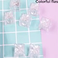 Miniatyrbillede 3 af 5: Multifarvede LED-is terninger med skiftende lys | til