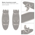 Miniatyrbilde 3 av 5: 2 stk pennestativ display akryl skrivebord pennestativ display Makeup pensel display stativ