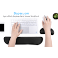 Miniatyrbillede 7 af 8: Keyboard håndledsstøttepude, Memory Foam sæt håndledsstøttebeslag
