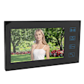 Miniatyrbillede 8 af 8: 7 tommer TFT LCD Dørklokke Fjernbetjening Adgangskort Videodørtelefon Vandafvisende Intercom 100-240V (EU Stik)