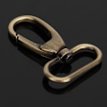 Miniatyrbillede 5 af 5: 4 stk. Lobster Spænder i Zink Legering DIY Håndtaske Kæledyrs Halsbånd Fremstilling Krog Tilbehør (Bronze)