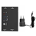 Miniatyrbild 2 av 3: HDMI 18gbps Repeater med 4K Scaler HDCP2.2 till 1.4 Konverterare EU 100-240V