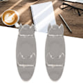 Miniatyrbillede 2 af 5: 2 stk. penneholder display akryl skrivebord penneholder display Makeup børste display stand