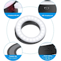 Miniatyrbillede 4 af 8: Selfie-lys, Selfie-lys til mobil, Ringlys til mobil, 40 LED