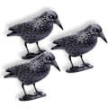 Miniatyrbillede 1 af 7: Schramm® 3 stk. Siddende Krager Sort Dueræddere