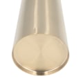 Miniatyrbilde 4 av 5: Gull Vase 304 Rustfritt Stål Konisk Form Smal Munn Enkel Moderne Stil Skrivebordsvase for Hjemmekontor Sovesal