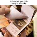 Miniatyrbilde 3 av 5: 50 ark Scrapbook-papir, estetisk vintage journaling