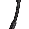 Miniatyrbillede 5 af 8: S480 Telefon Headset 3,5 mm Stik Støjreduktion Justerbar Enkelt Øre Kundeservice Headset til Computere Sort