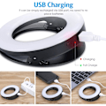 Miniatyrbillede 5 af 8: Selfie-lys, Selfie-lys til mobil, Ringlys til mobil, 40 LED