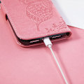 Miniatyrbillede 5 af 5: PU Læder Stativ Kortholder Strap Flip Cover til iPhone 14