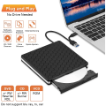 Pikkukuva 2 / 8: Ulkoinen DVD-asema, Amicool USB 3.0 Type-C CD DVD +/-RW optinen