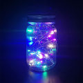 Miniatyrbild 1 av 5: Solcellsburk med LED-lampor för glasburkar - 20 LED-lampor, IP65