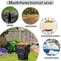 Miniatyrbild 4 av 5: Trädgårdssopkassehållare, utomhus sopsäckshållare stativ - Heavy Duty Metal Garden Sopkasse Stödram för 30-45 gallons kapacitet, Multi-Use